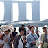 合併20周年記念　シンガポール旅行を満喫