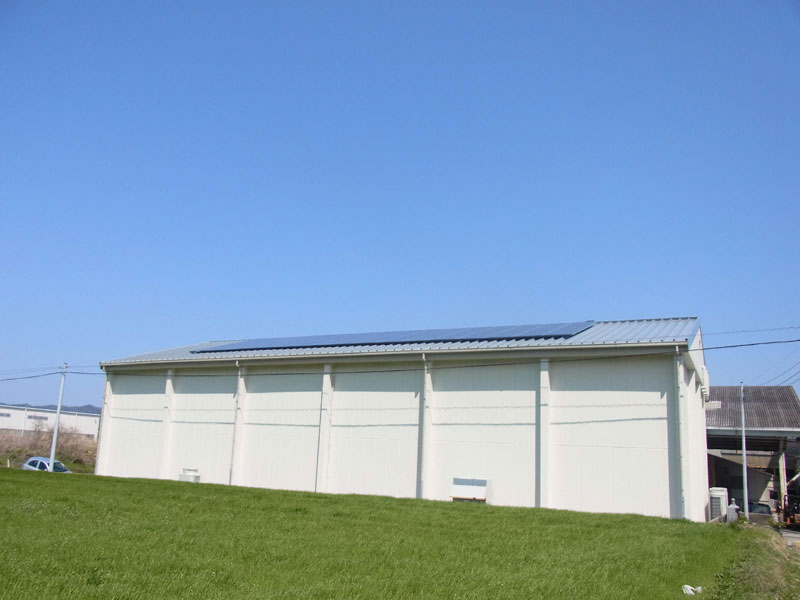 2012年3月21日 洲本農業倉庫集約改修工事及び太陽光発電設備設置完了02